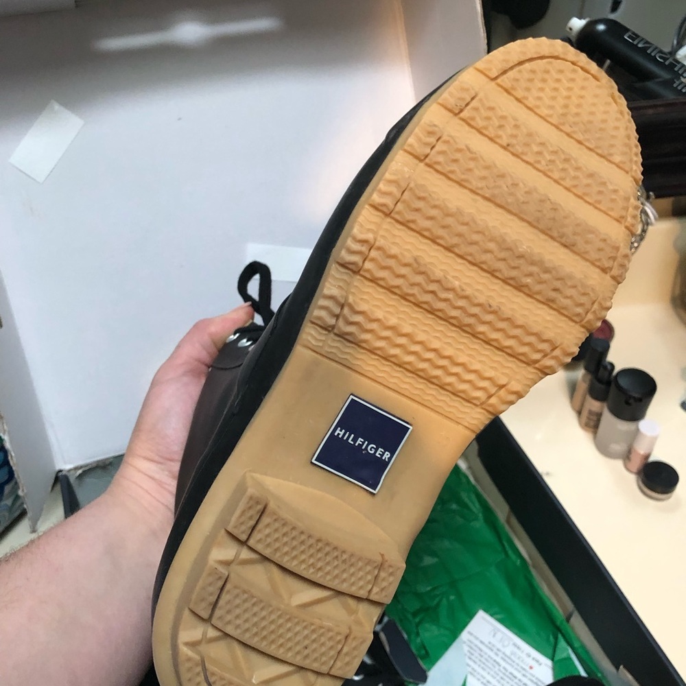 Tommy Hilfiger Black Rain Boots